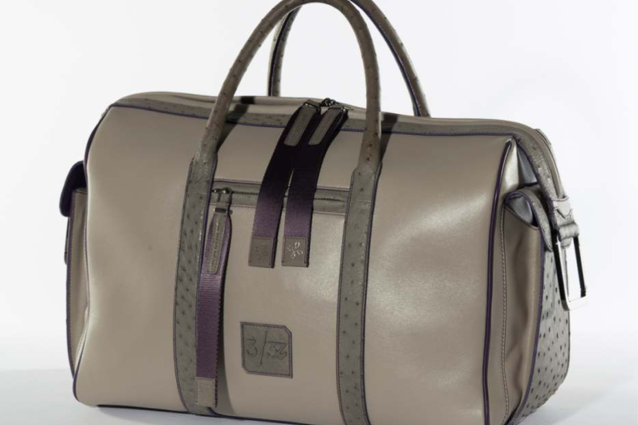 Borsa in pelle di vitello impermeabile